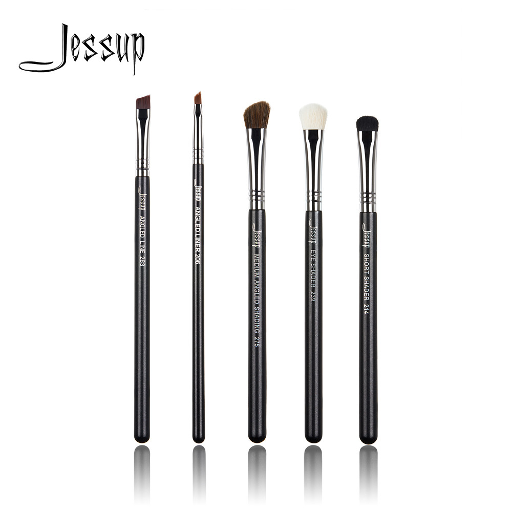 Buy cheap Antimicrobial Fiber Hair Jessup 5pcs Eye Makeup Brush Set product