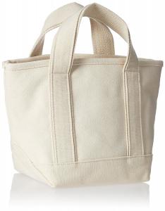 Buy cheap Mini Fabric Over The Shoulder Tote Bag Organic Plain White Convenient Handles product