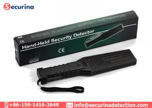 Buy cheap 9V Battery Hand Held Metal Security Detector 22KHz GC1002 With LED Indicator product