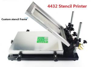 Buy cheap 4432 320*440mm Manual Stencil Printer , Solder Paste Printer SMT Production Line product