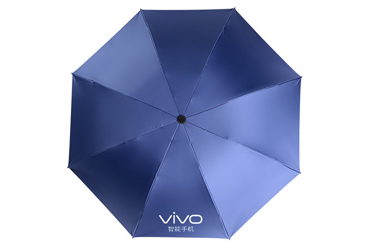 Buy cheap Customized Logo Promotion Small Automatic Umbrella 3 Folding Strong Windproof product