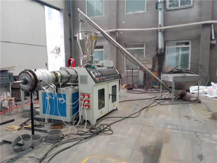 Buy cheap High Speed PVC Plastic Pipe Extrusion Line 800mm Double Screw Machine product