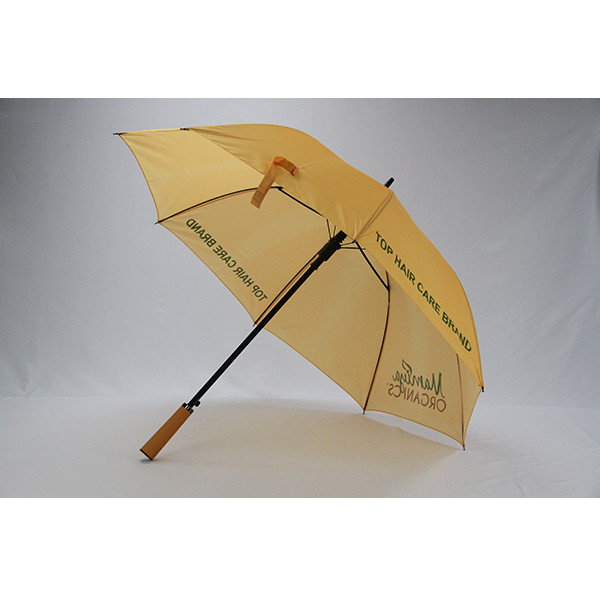 Buy cheap Promotional Automatic Golf Umbrella With Straight Wooden Handle product
