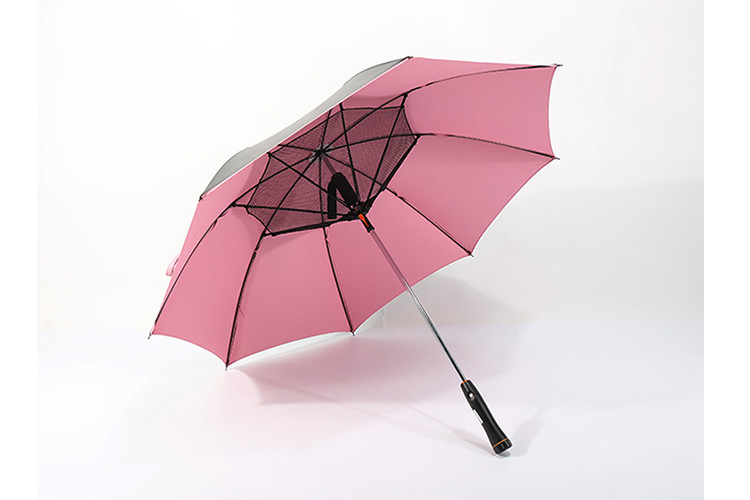 Buy cheap 105cm Manual Open Umbrella With Battery Function , Cooling Umbrella With Fan product
