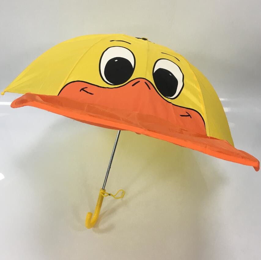 Buy cheap 18 Inches Manual Open Cute Cartoon Duck Umbrella Waterproof Polyester product