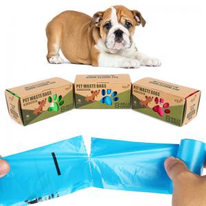 Buy cheap Biodegradable 20um Disposable Dog Poop Bags Environmentally Friendly product