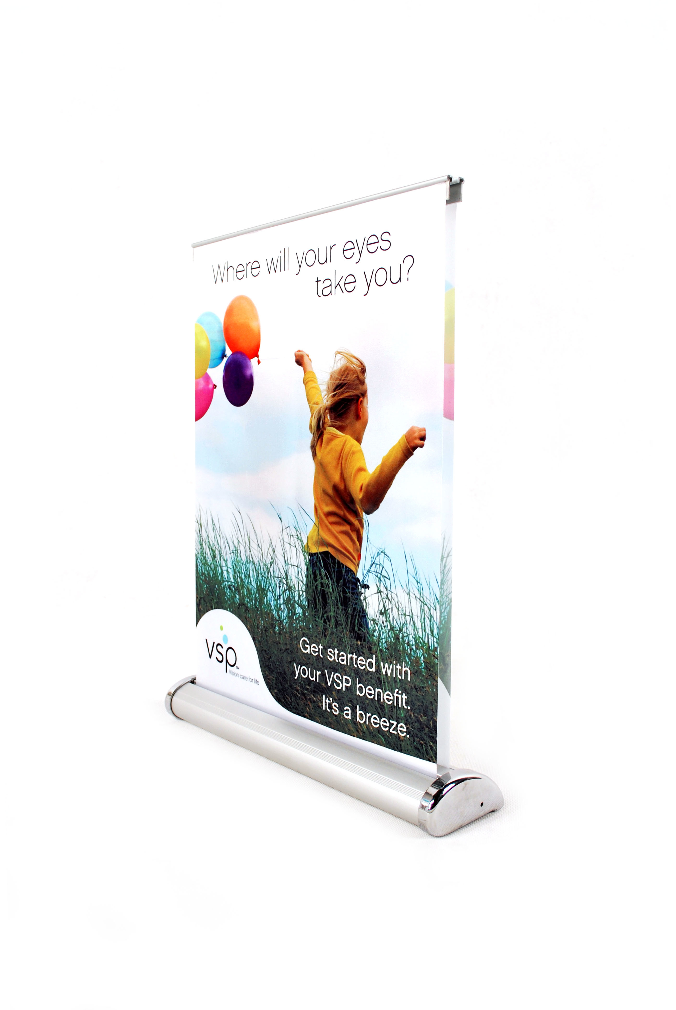 Buy cheap Commercial Retractable Banner Stands Silver Color Mini A3 A4 Desktop product