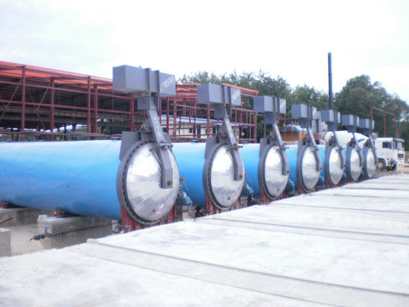 Buy cheap Saturated Steam Wood Chemical Autoclave / Wood Block Machine , High Temperature product