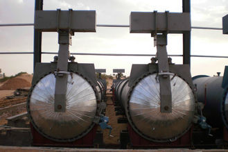 Buy cheap Saturated Steam Chemical Concrete Autoclave Φ3m For Wood / Brick / Rubber / Food product