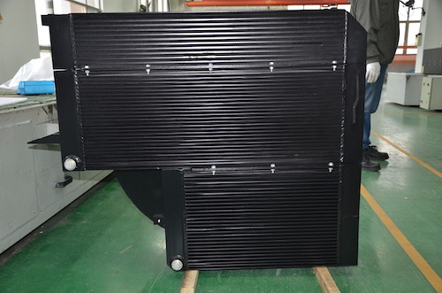 Buy cheap Aluminum after coolers air to air heat exchangers for Agriculture Machinery product
