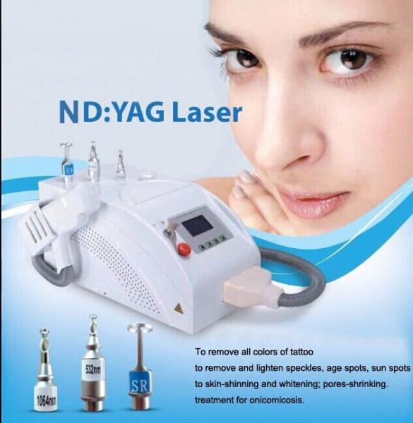 portable Nd yag laser tattoo removal laser q switched nd ...