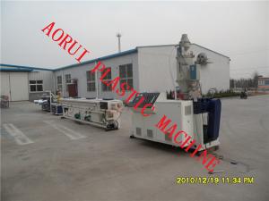 Buy cheap 16mm-63mm  PE Plastic Pipe Extrusion Line , PPTwin Screw  Pipe Extrusion Production Line product