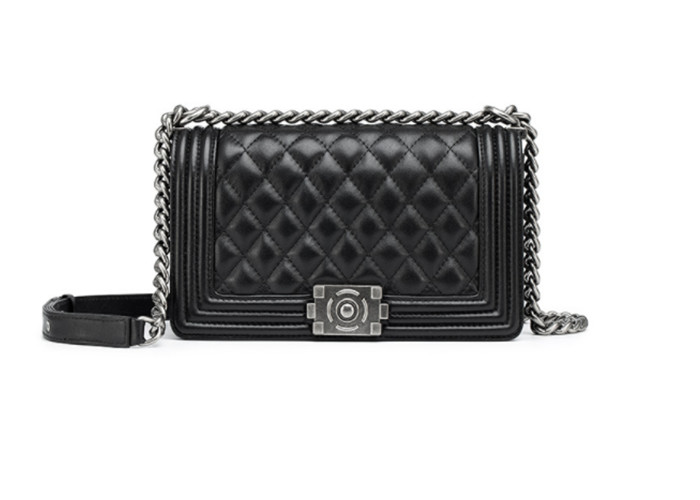 Buy cheap Quilted Chain Crossbody Shoulder Bag / Genuine Leather Sheepskin Bag For Women product