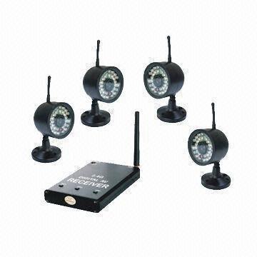 Buy cheap Digital Wireless Camera Kit with 4-call Receiving and Monitoring product