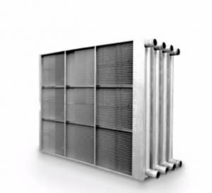 Buy cheap Pipe fin heat exchanger for air conditioning , commercial and industrial refrigeration, energy recovery system cooling product