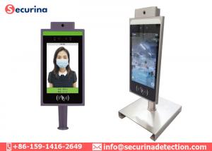 Buy cheap AI Facial Recognition Thermal Fever Detection System With Tripod Or Wall Mounted Installation product