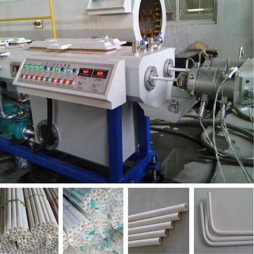 Buy cheap Reliable PP PE Twin Pipe Plastic Extrusion Machine Production Line Fully automatic product