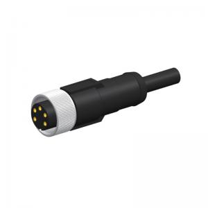 Buy cheap 250V 5P Mechanical Cable Connectors 7/8 Inch Straight Molding Female 5 Pin Connector product