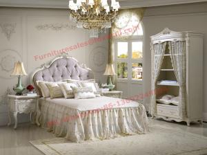 Buy cheap Exquisite Design and Workmanship for Lovely Girls Bedroom Furniture set in White Color product