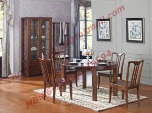 Buy cheap Can Folding and Opening Dining table in Solid Wooden Dining Room Set product