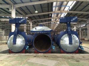 Buy cheap Saturated Steam Industrial Pressure Vessel for AAC , High Temperature product