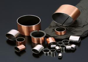 Buy cheap Copper Alloy Bronze Bearing Graphite Lubricating Oil Free Bushings Ra0.8 product