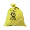 Buy cheap LDPE 2 mil Strong Biohazard Yellow Healthcare Bags For Hospital from wholesalers