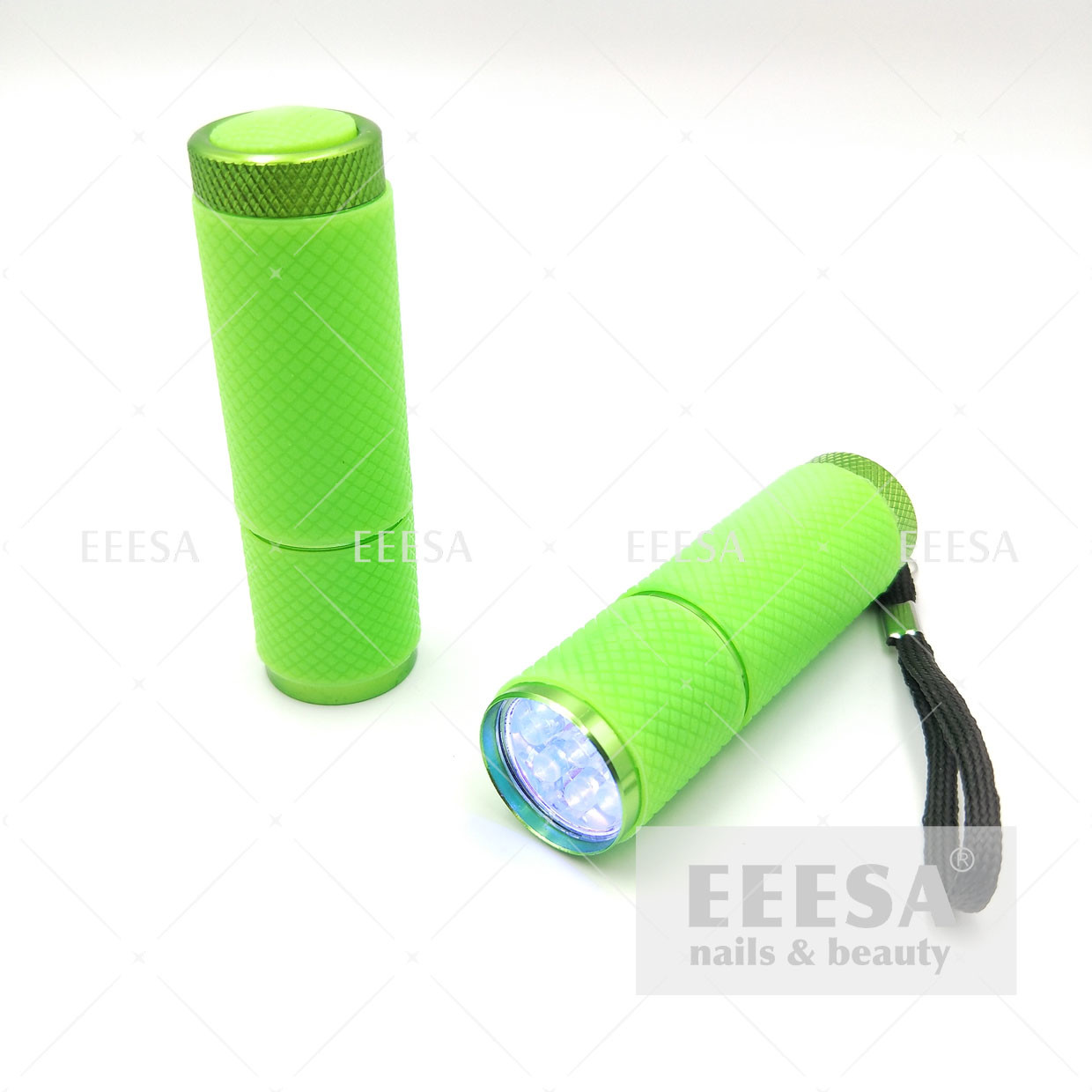 Buy cheap Green Mini Cordless Cute Dryer 9W Uv Gel Polish Led Nail Lamp Flashlight product