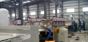Buy cheap Construction Template Wood Plastic Composite Extrusion Line WPC Board Making Machine product