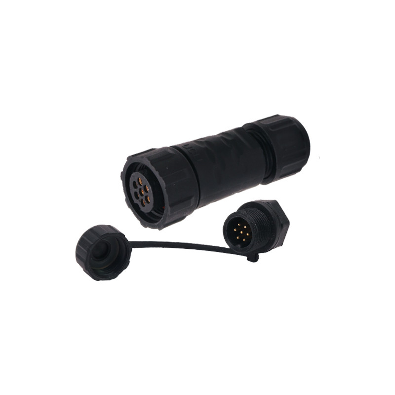 Buy cheap High Power 7pins Assembly Male Panel Mount Connector IP68 Waterproof product