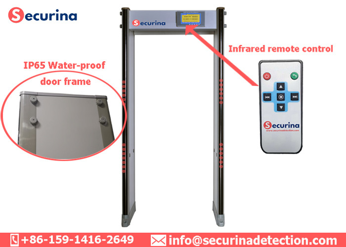 Buy cheap Full Body Walk Through Door Frame Arched Metal Detector 50/60Hz Easy To Install product