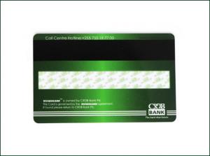 High Frequency Membership PVC Card , Custom Mag Stripe Cards Matte Finished
