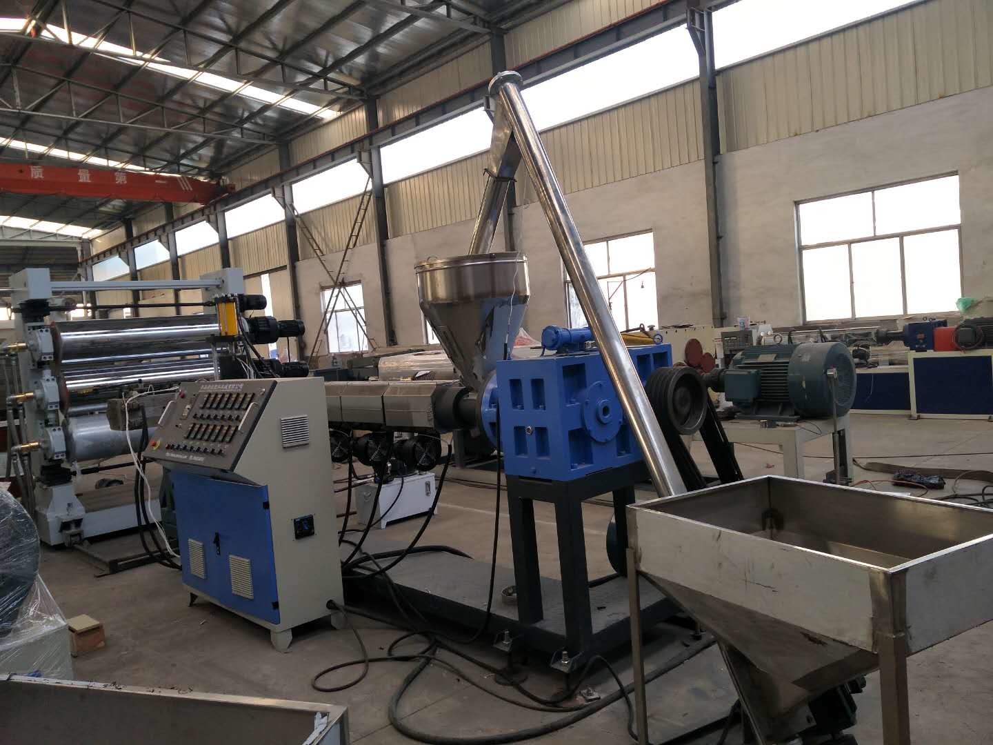 Buy cheap ISO9001 Double Screw WPC Board Production Line Sheet Making Machine 38crmoaia product