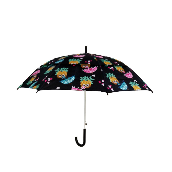 Buy cheap 19 Inchx8k Pongee 190T Kids Folding Umbrella With Plastic J Handle product