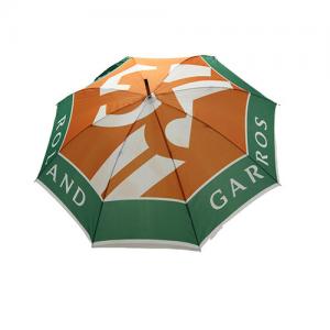 Buy cheap Custom Logo Pongee Fabric Straight Handle Umbrella TUV Approval product