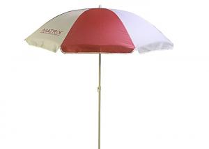 Buy cheap 34 Inch Advertising Outdoor Beach Parasol Uv Protection Custom Made Printing product