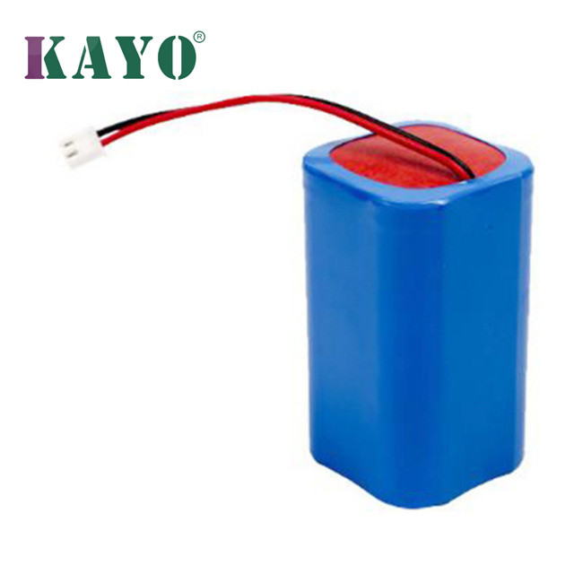 Buy cheap 7.4V 6000mAh Li Ion Battery Pack NMC Rechargeable Lithium Ion Cells product
