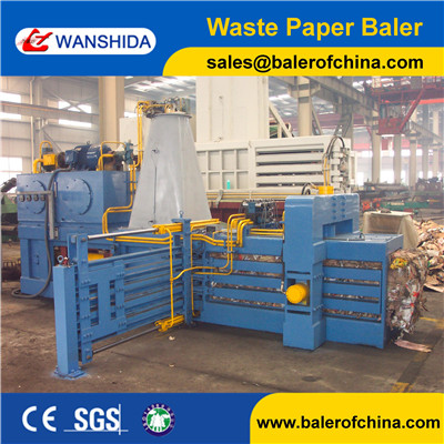 Buy cheap High quality of hydraulic horizontal full automatic baler for used cardboard product
