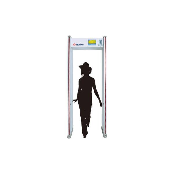 Buy cheap 33 Pinpoint Zones Security Metal Detectors, Airport Metal Detectors With 7inch LCD Display product