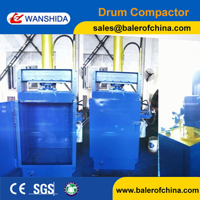 Buy cheap Wanshida Hydraulic Waste Oil Drum Crusher Compactor For Sale product