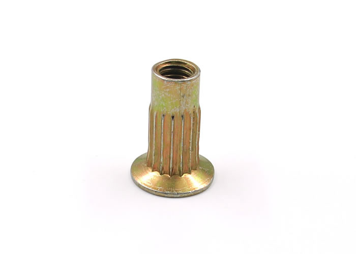 Buy cheap Zinc Plated Flat Head Blind Nut with Straight Knurls Used Construction Fields product