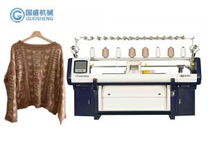 Buy cheap Dual System Multi Gauge Flat Bed Knitting Machine GSJX-2-52C product