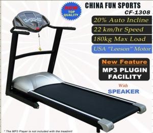 Buy cheap China Fun Sport 3.0HP Commercial Fitness Treadmill Running Machine Equipment With LCD Screen product