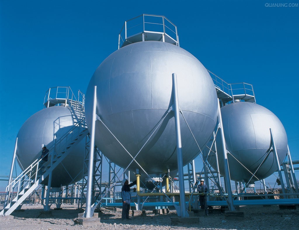Buy cheap Triple Wall Stainless Steel Pressure Vessel Tank , Natural Gas Storage Tank product