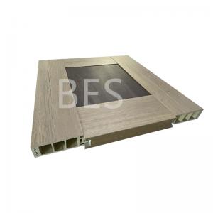 Buy cheap BES E102 Pure (wood pvc composite) wpc hollow door full wpc interior door Assembly door. product