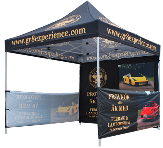 Buy cheap Waterproof Advertising Canopy Tents , Hexagonal Steel Frame Outdoor Canopy Tent product