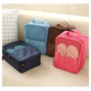 Buy cheap Daily  Cute Custom Shoe Bags Cube Tidy Clear Mesh Window Colorful Large Capacity product