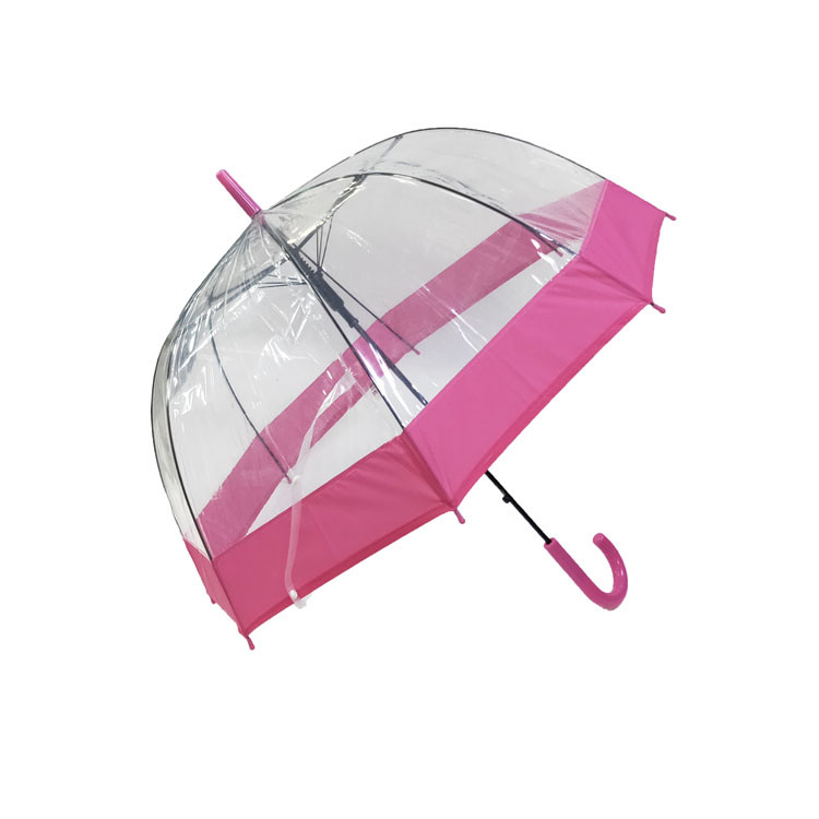 Buy cheap Auto Open Fiberglass Ribs 23" Transparent Dome Umbrella product
