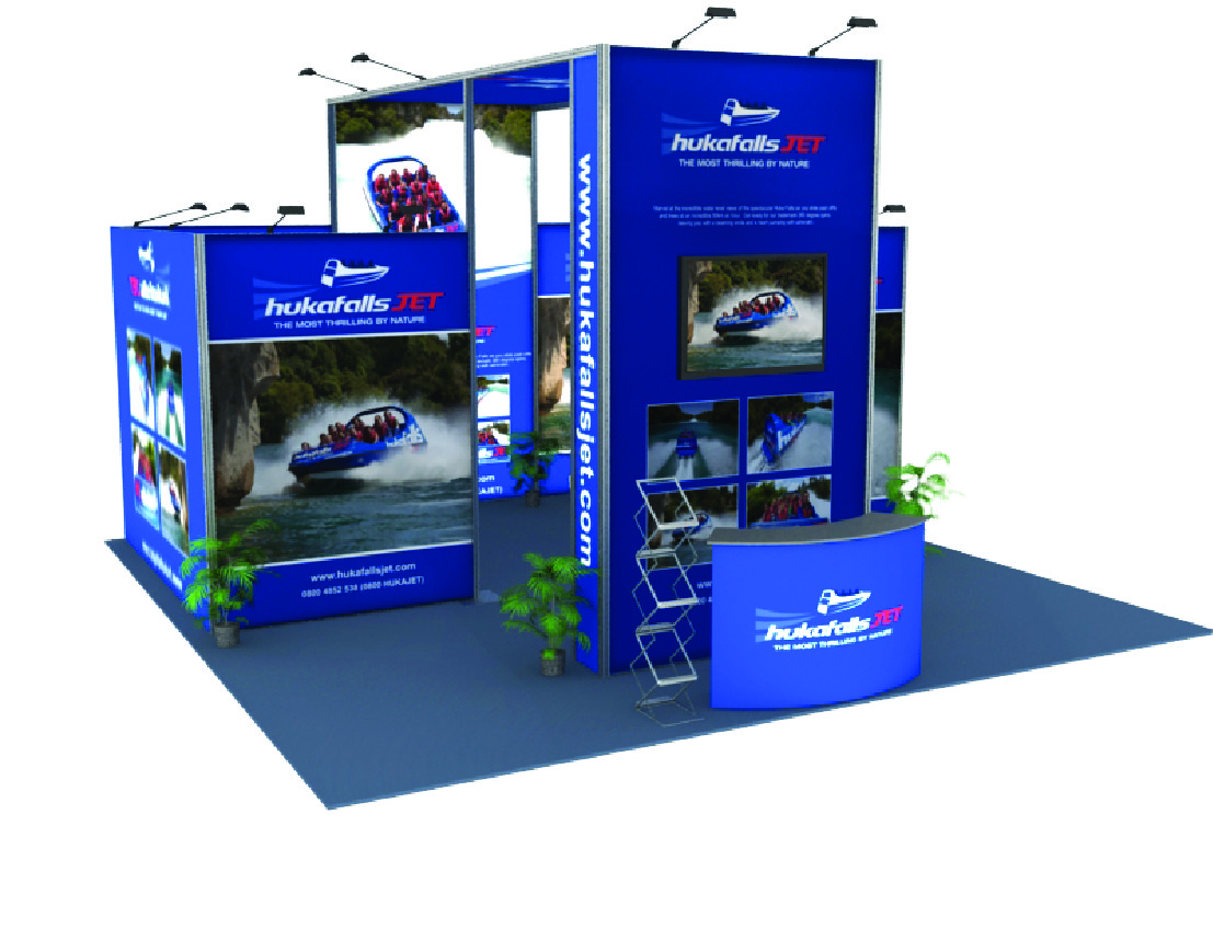 Buy cheap Tension Fabric Graphic Modular Trade Show Booth Portable Lightweight product