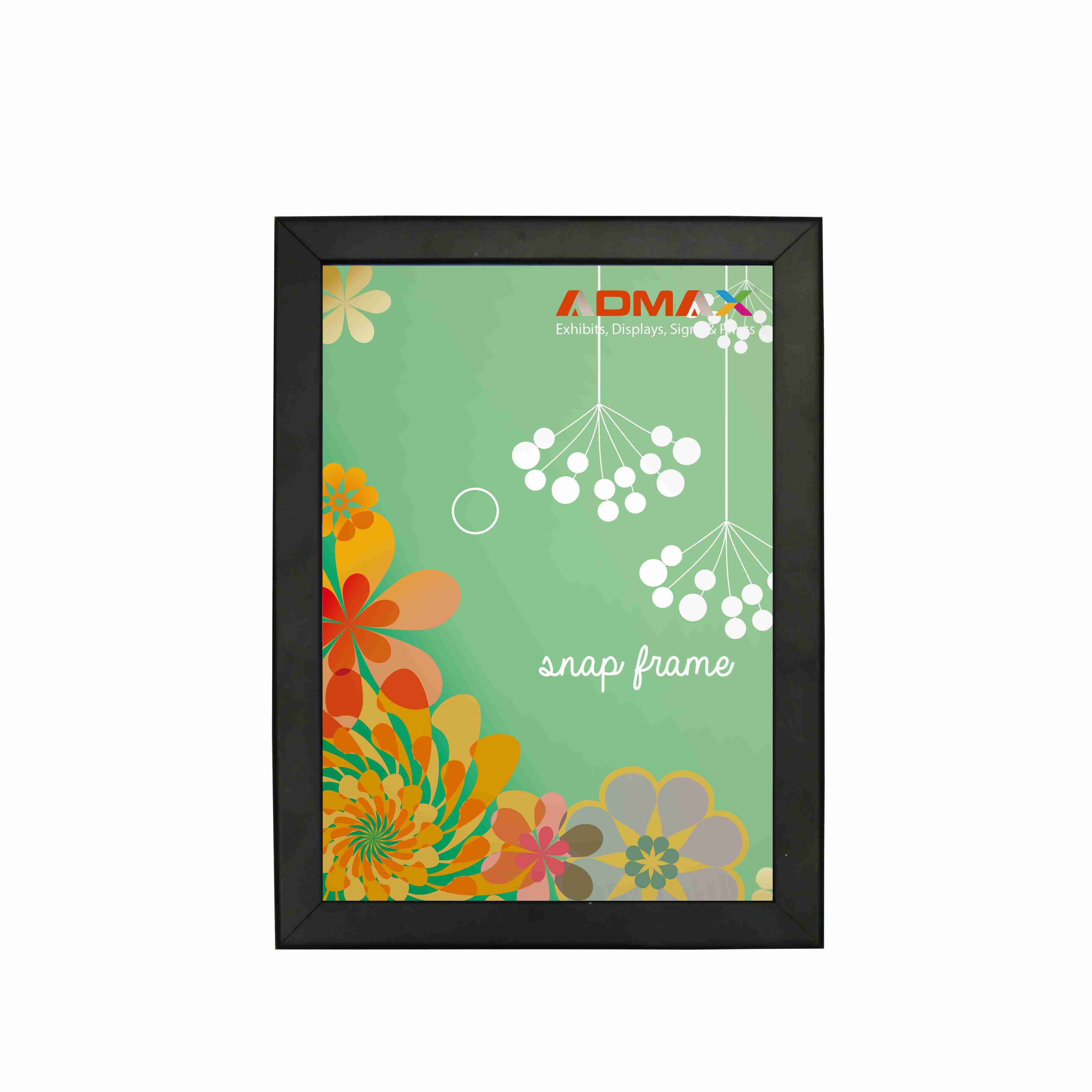 Buy cheap Tabletop Snap Poster Frames For Indoor Advertising Round / Mitred Corner product